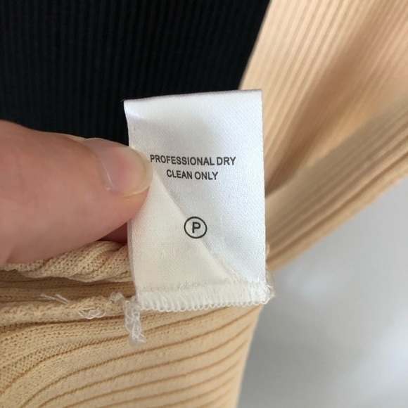 STAUD Shoko Colorblock Midi Sweater Dress Medium - Picture 10 of 15